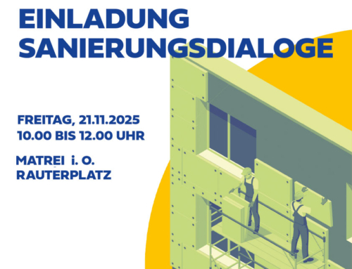 Sanierungsdialoge Matrei i.O. | 21.11.2025, 10:00 – 12:00 Uhr