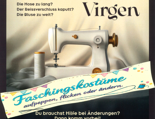 Nähwerkstatt Virgen | 13.02.2026, 14:00 – 18:00 Uhr
